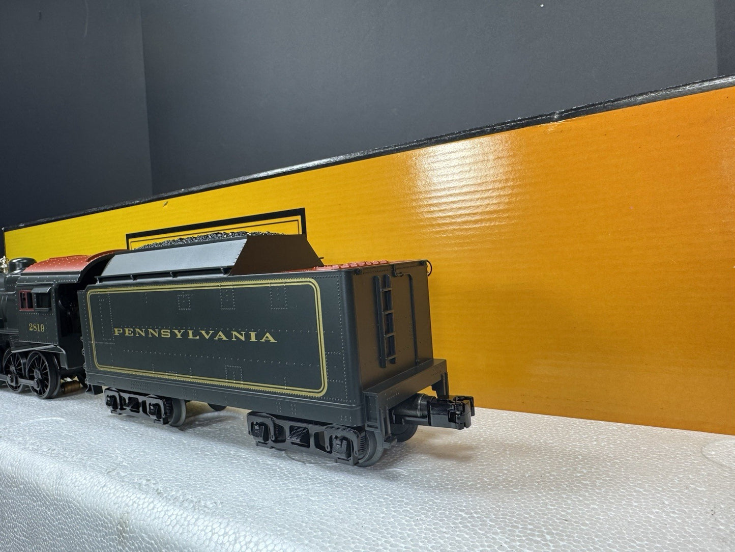 MTH RailKing 30-4136-1E Pennsylvania PRR 2-8-0 steam engine #2819 PS2 BCR LNIB4