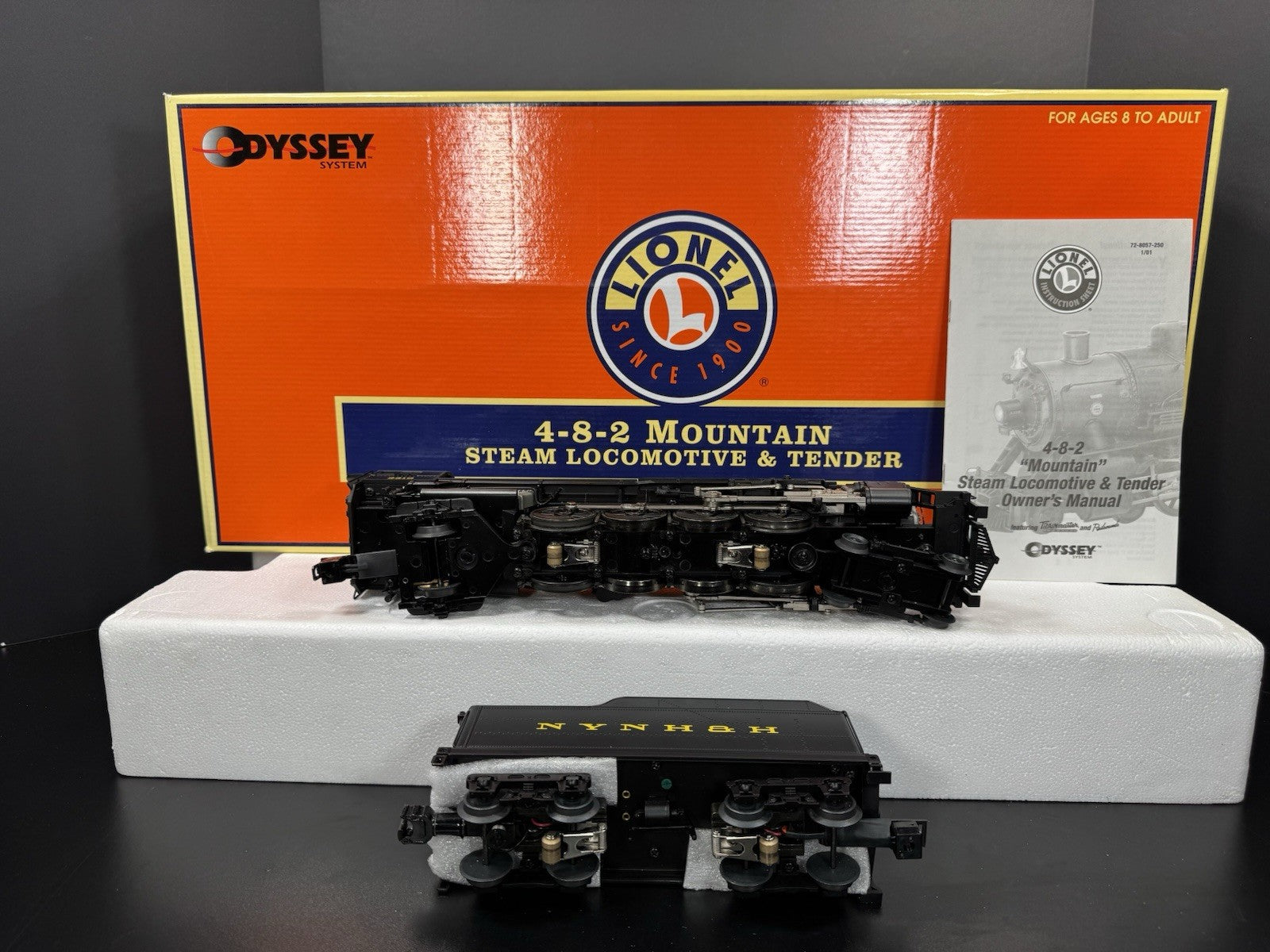 Lionel 6-28058 TMCC NYNH&H New Haven 4-8-2 Mountain steam engine #3310 LNIB12