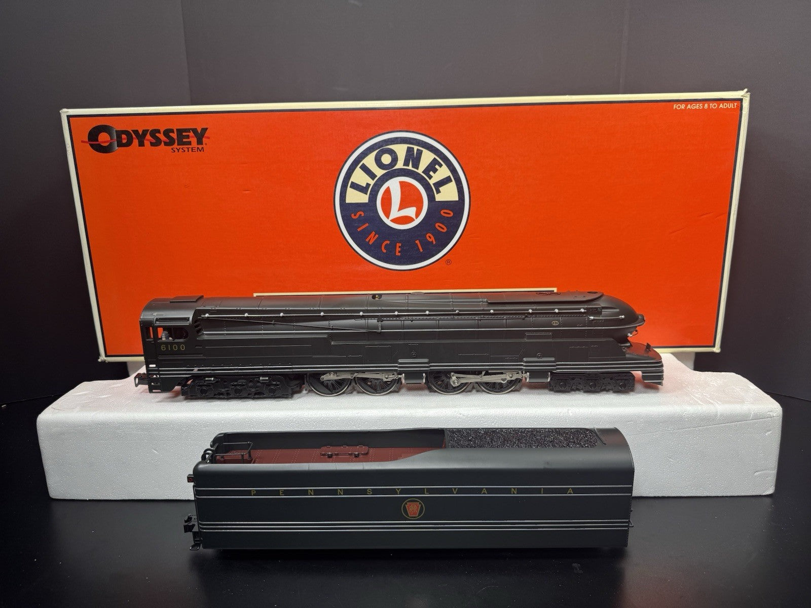 Lionel 6-38024 TMCC Pennsylvania PRR S1 6-4-4-6 Duplex steam engine #6100 EX6