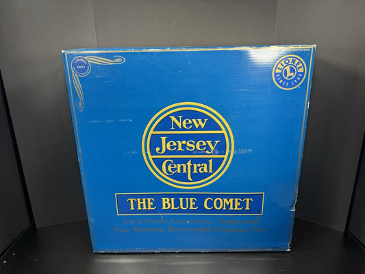 Lionel 6-21787 TMCC Jersey Central CNJ Blue Comet steam passenger set EX0