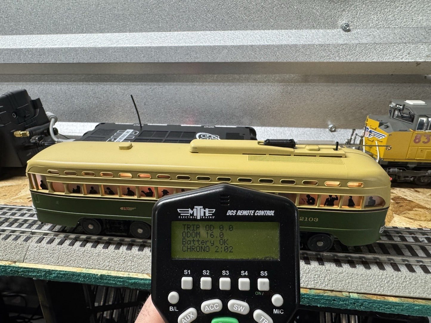 MTH RailKing 30-2532-1 SEPTA PCC electric street car #2103 PS2 BCR EX9