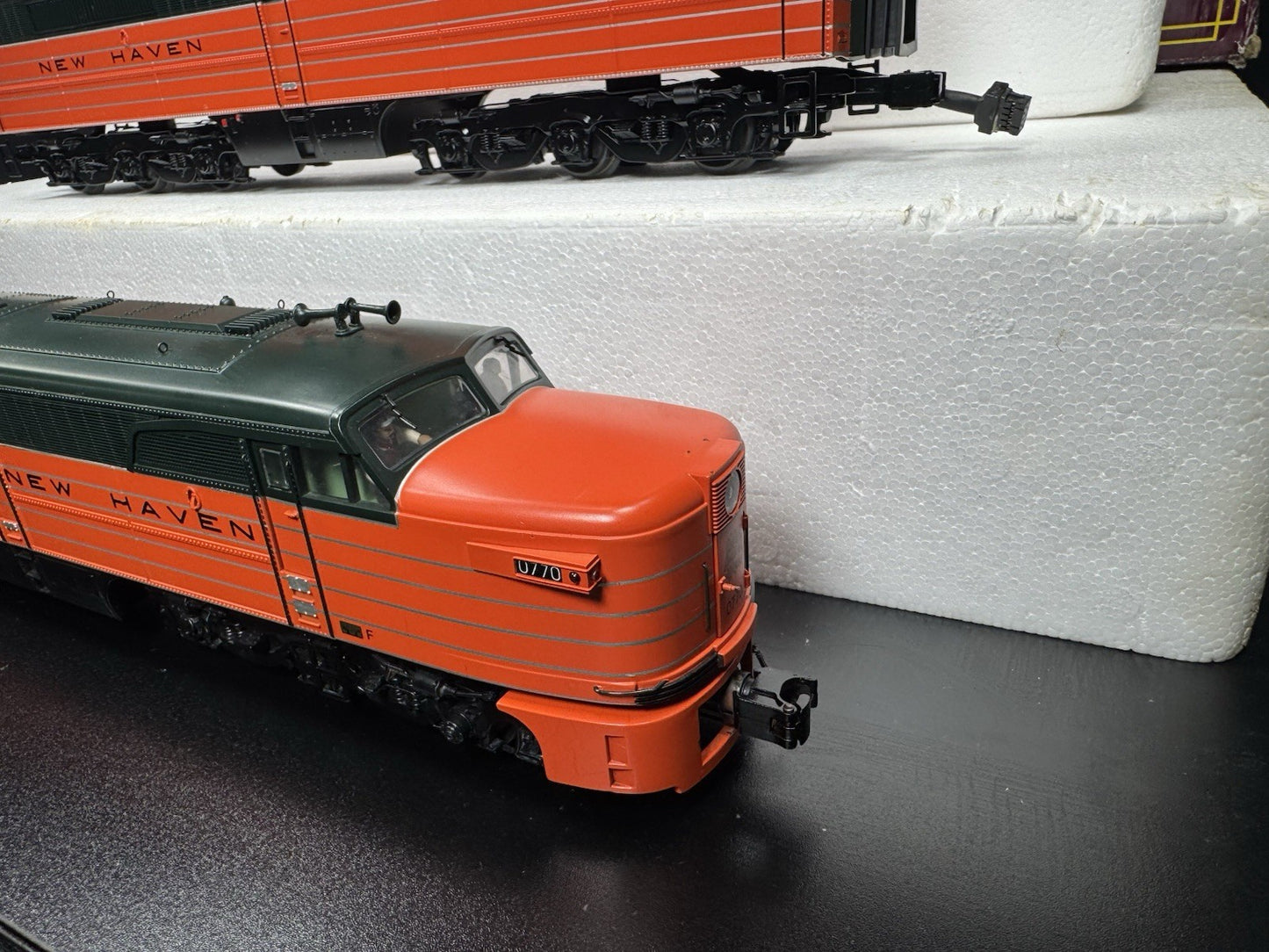 MTH 20-2635-1 New Haven NH Alco PA diesel engine ABA set #0767 PS2 BCR EX5