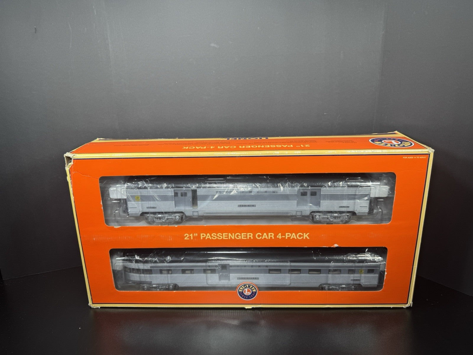 Lionel 6-82558 Southern 21" streamlined passenger 4-car LNIB0