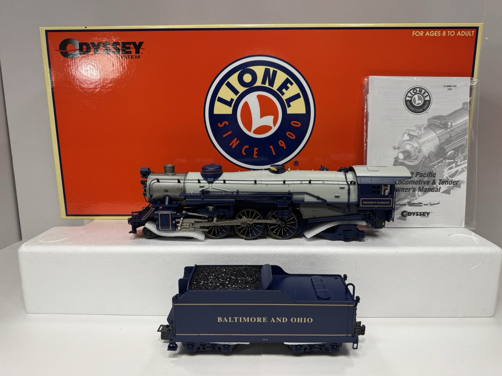 Various – Pacific State LP 6枚　ボックス Lionel 6-28066 TMCC Baltimore & Ohio B&O 4-6-2 Pacific steam