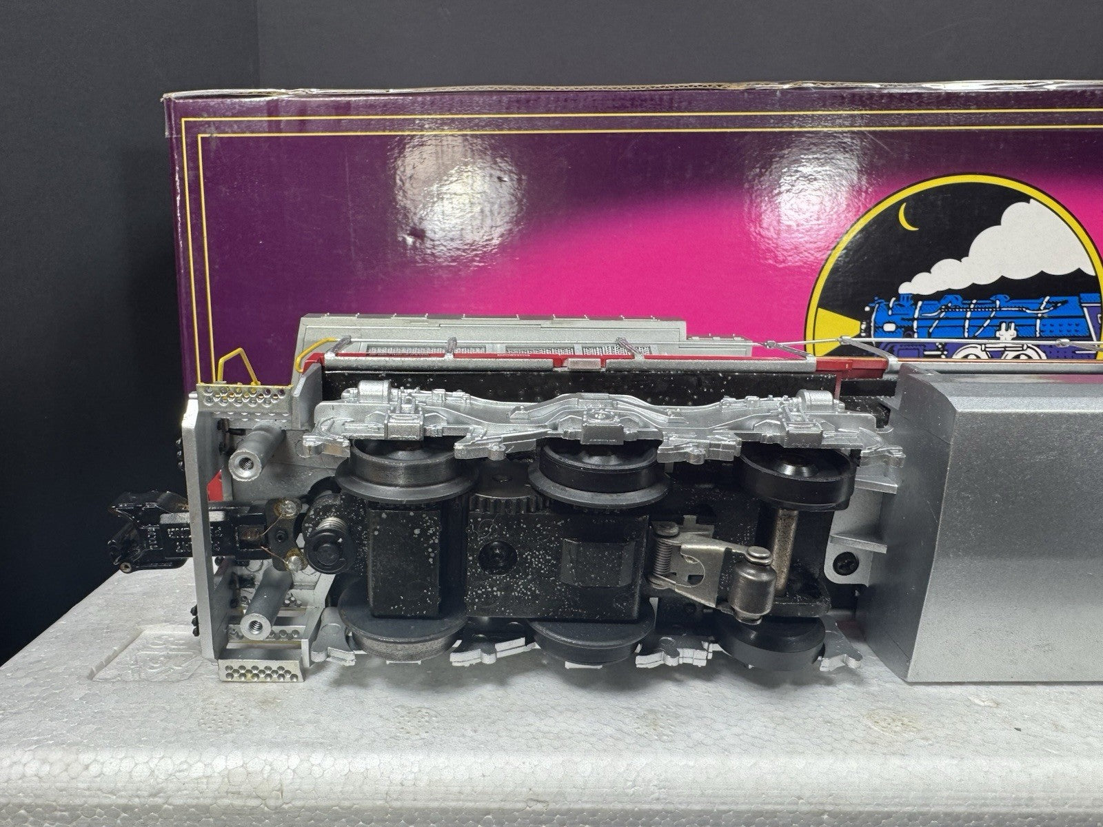 MTH 20-2265-1 Santa Fe Warbonnet AC6000 diesel engine #954 PS2 BCR EX11