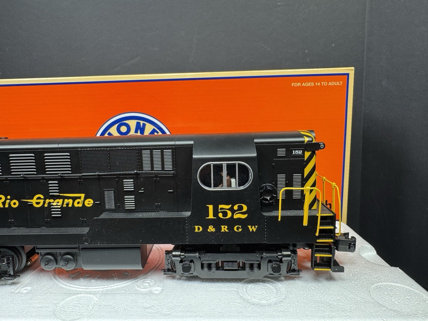 Lionel LEGACY 2333272 Rio Grande H15-44 diesel engine #152 LNIB3