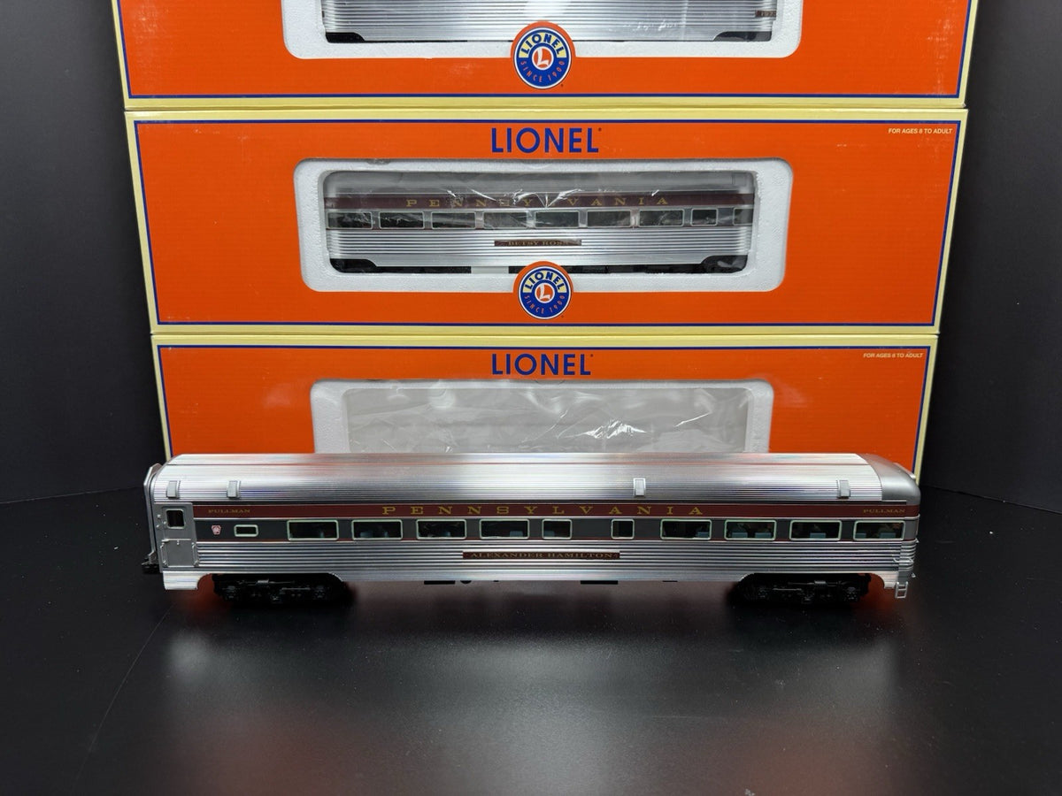 Lionel 6-25450 PRR Congressional 18" aluminum passenger 4-car set LNIB4