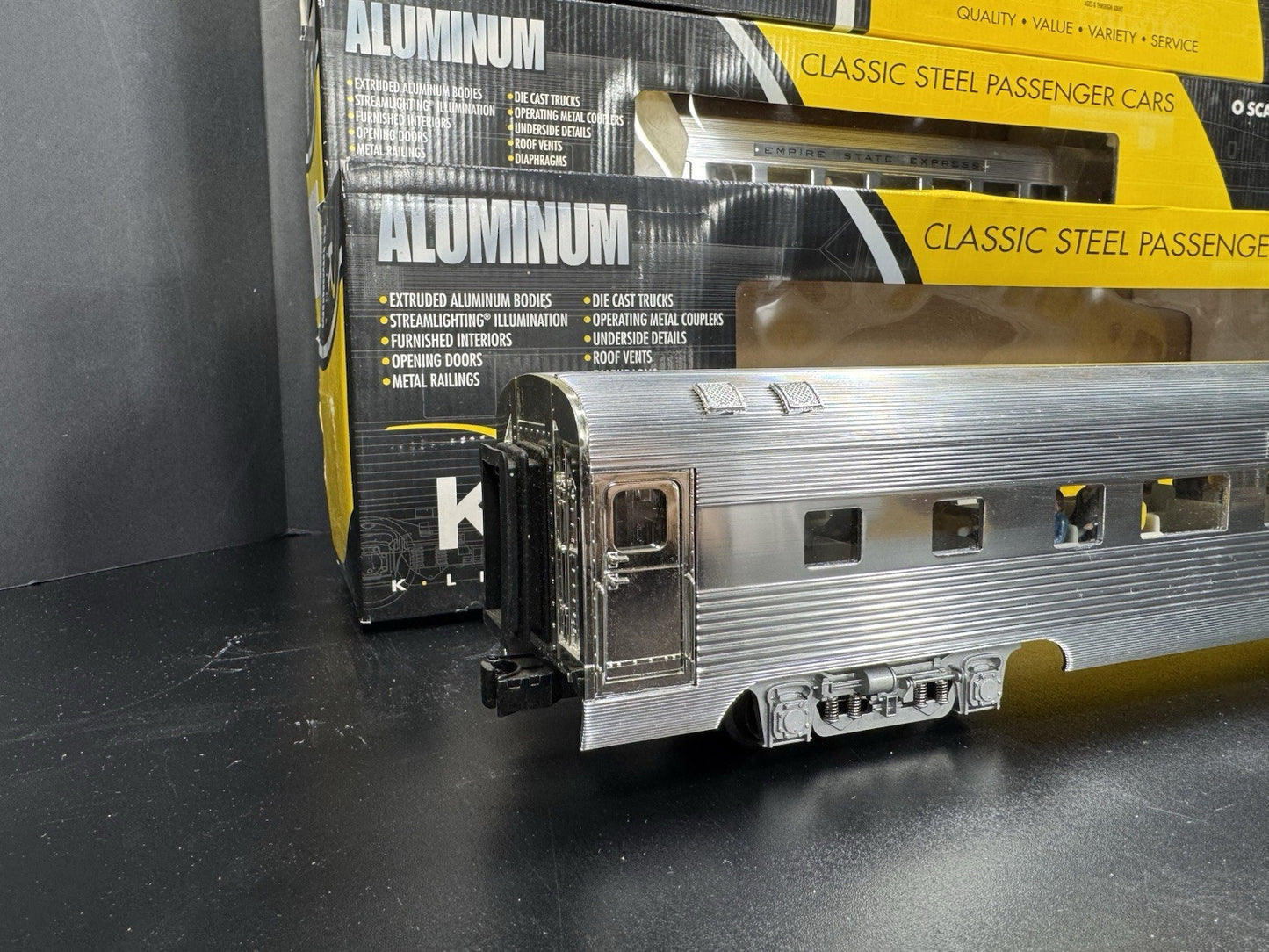 K-Line K-4670M New York Central NYC 21" aluminum passenger 4-car set LNIB2