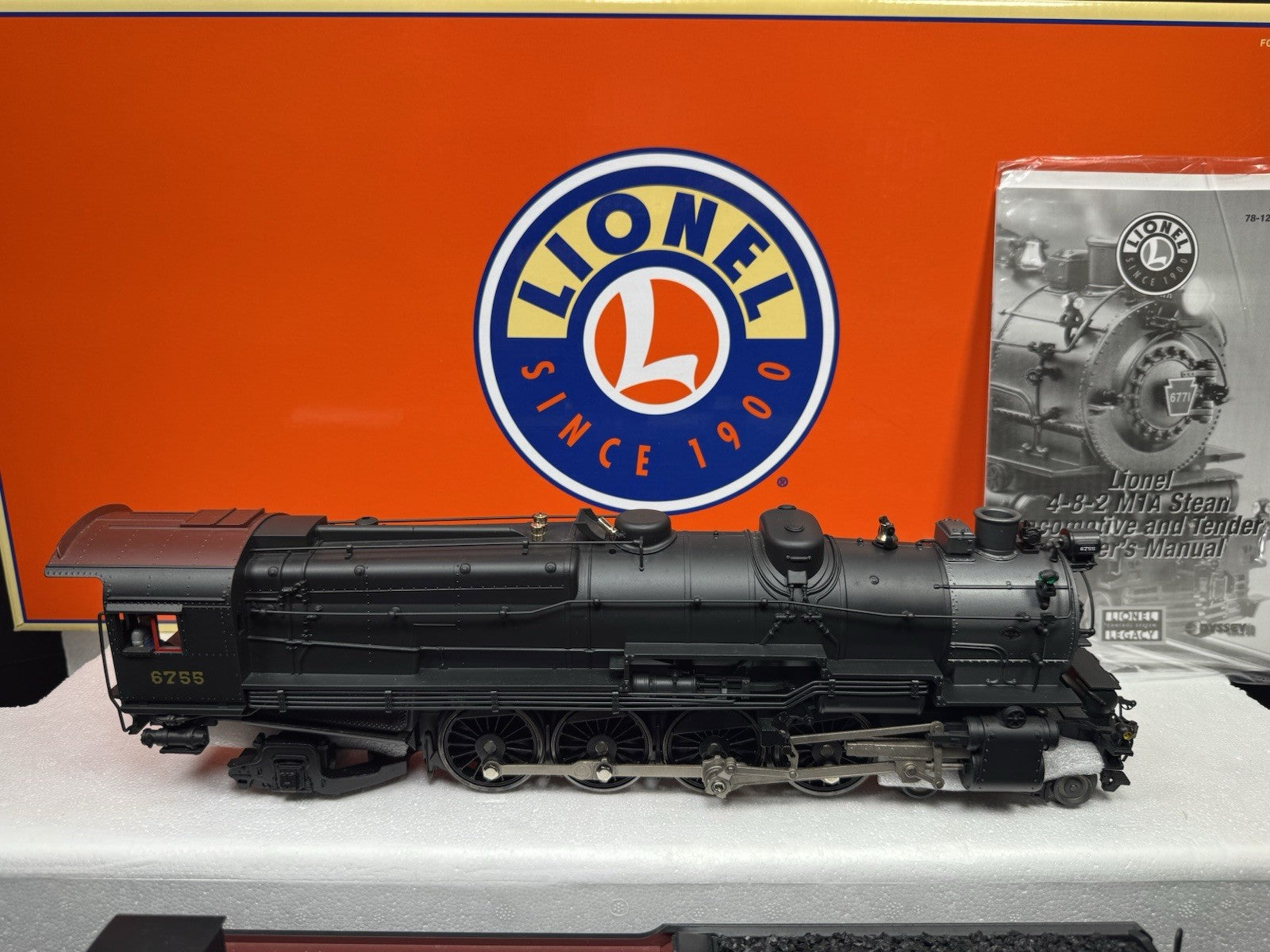 Lionel LEGACY 6-81247 Pennsylvania M1a coal hauler steam set #6755 LNIB9