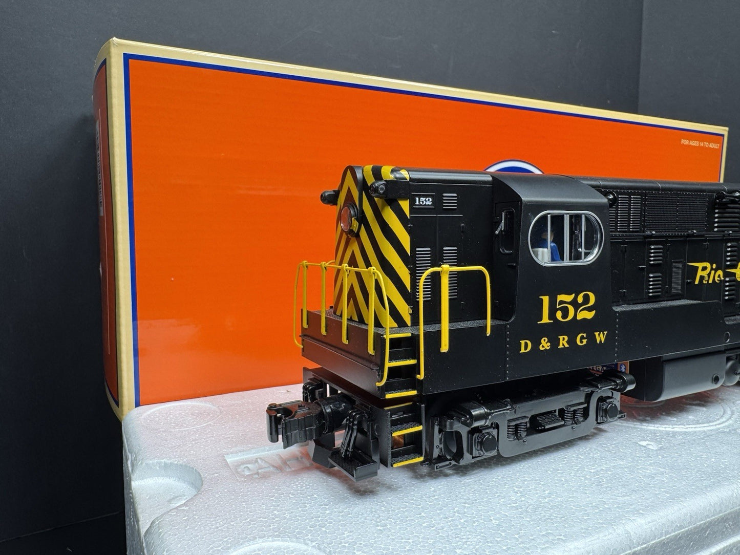 Lionel LEGACY 2333272 Rio Grande H15-44 diesel engine #152 LNIB6