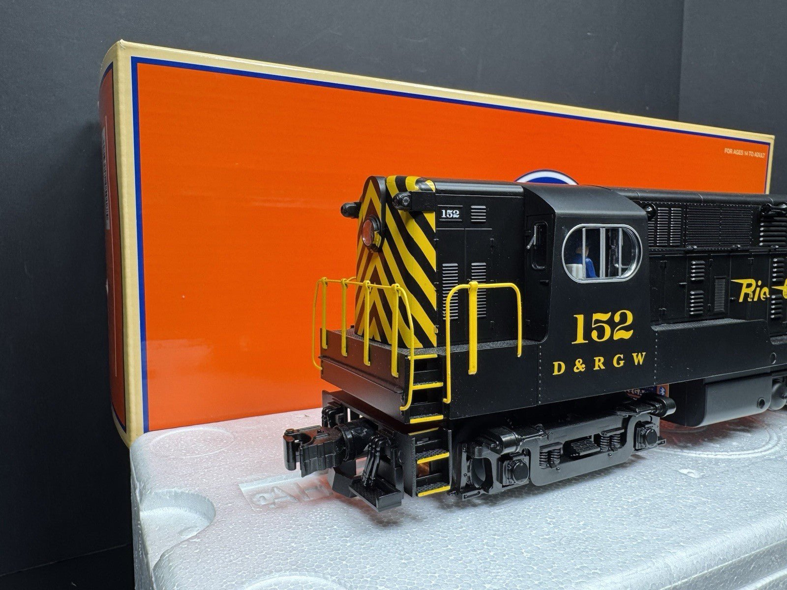 Lionel LEGACY 2333272 Rio Grande H15-44 diesel engine #152 LNIB6