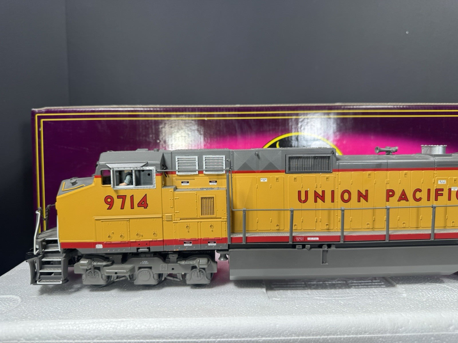 MTH 20-2270-1 Union Pacific UP Dash-9 diesel engine #9714 PS 2.0 BCR EX2