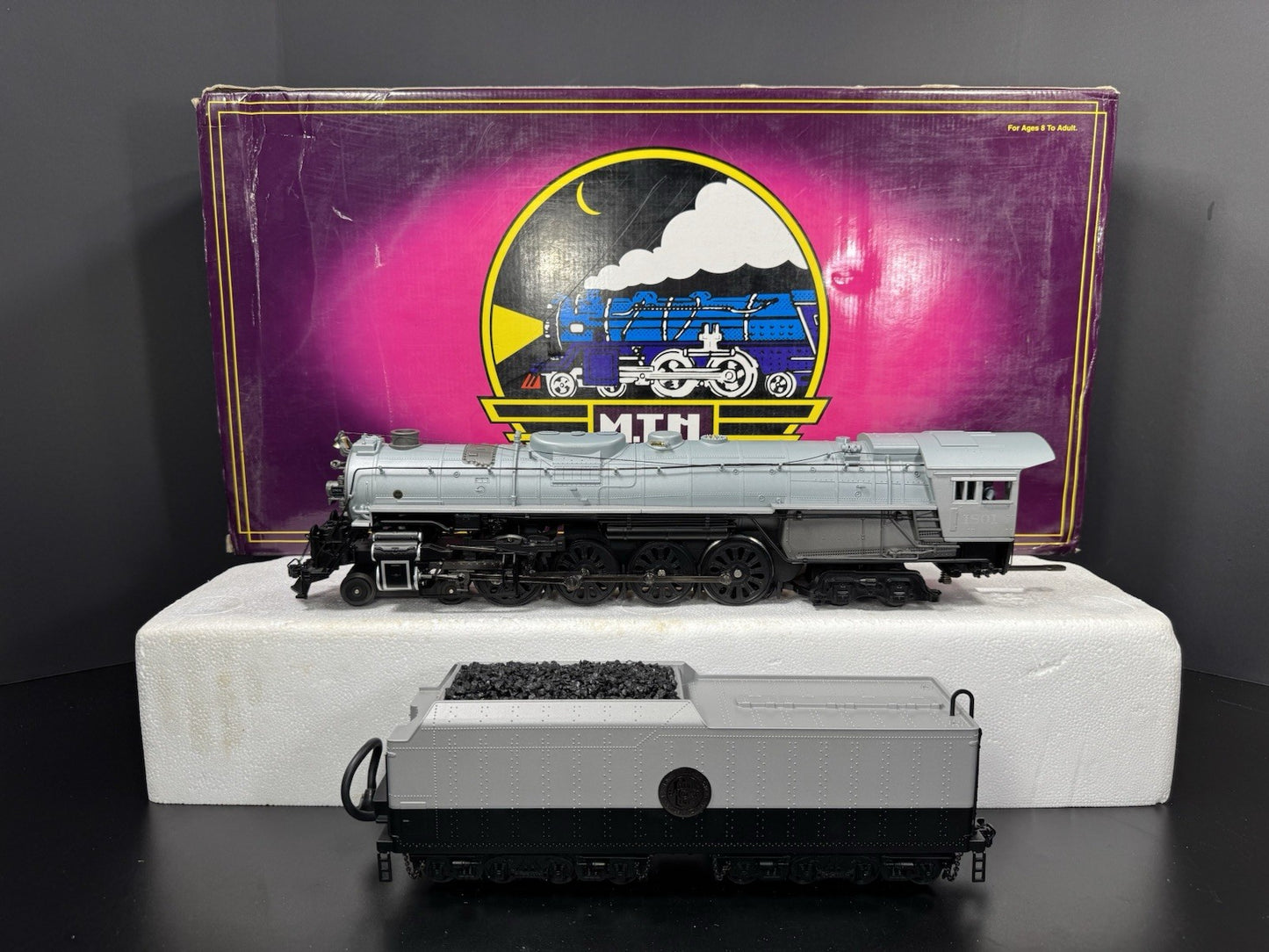 MTH 20-3083-1 Atlantic Coast Line 4-8-4 Northern steam engine #1801 PS2 BCR EX6