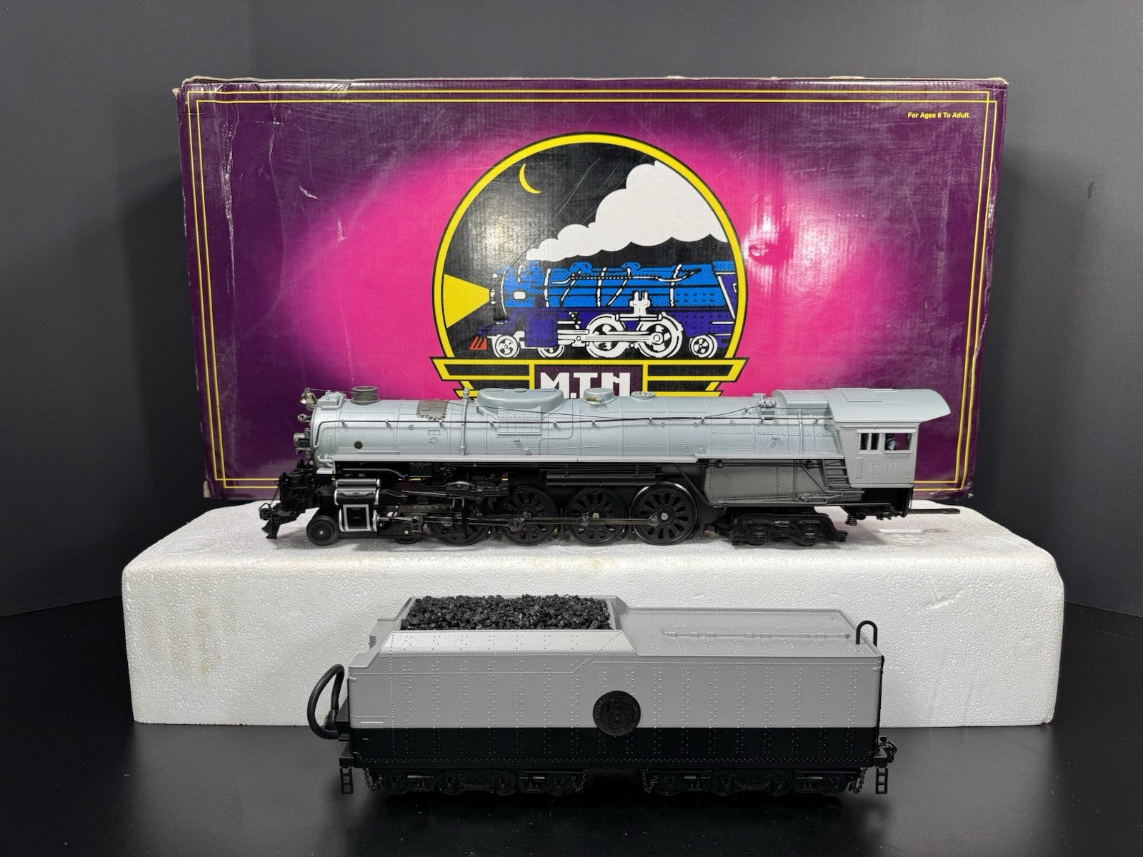 MTH 20-3083-1 Atlantic Coast Line 4-8-4 Northern steam engine #1801 PS2 BCR EX6