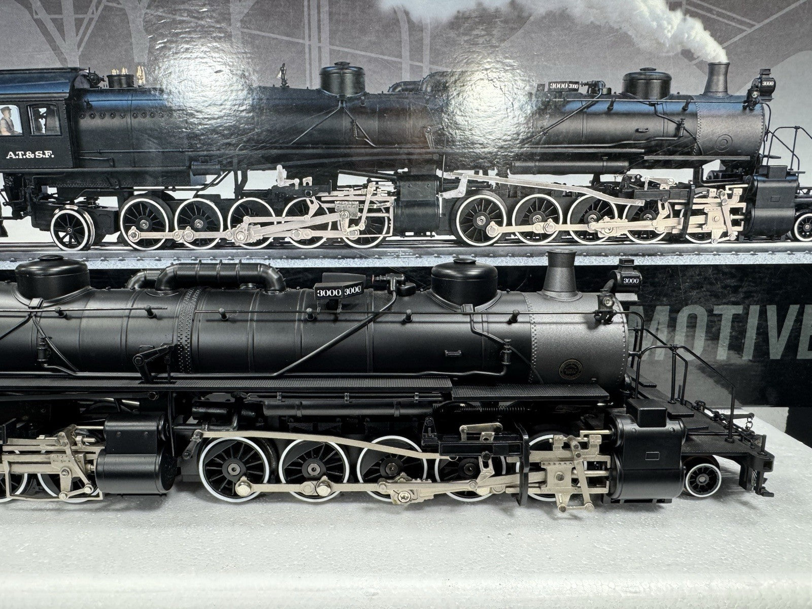 Lionel VISIONLINE 6-11155 Santa Fe 2-10-10-2 steam engine #3000 EX2