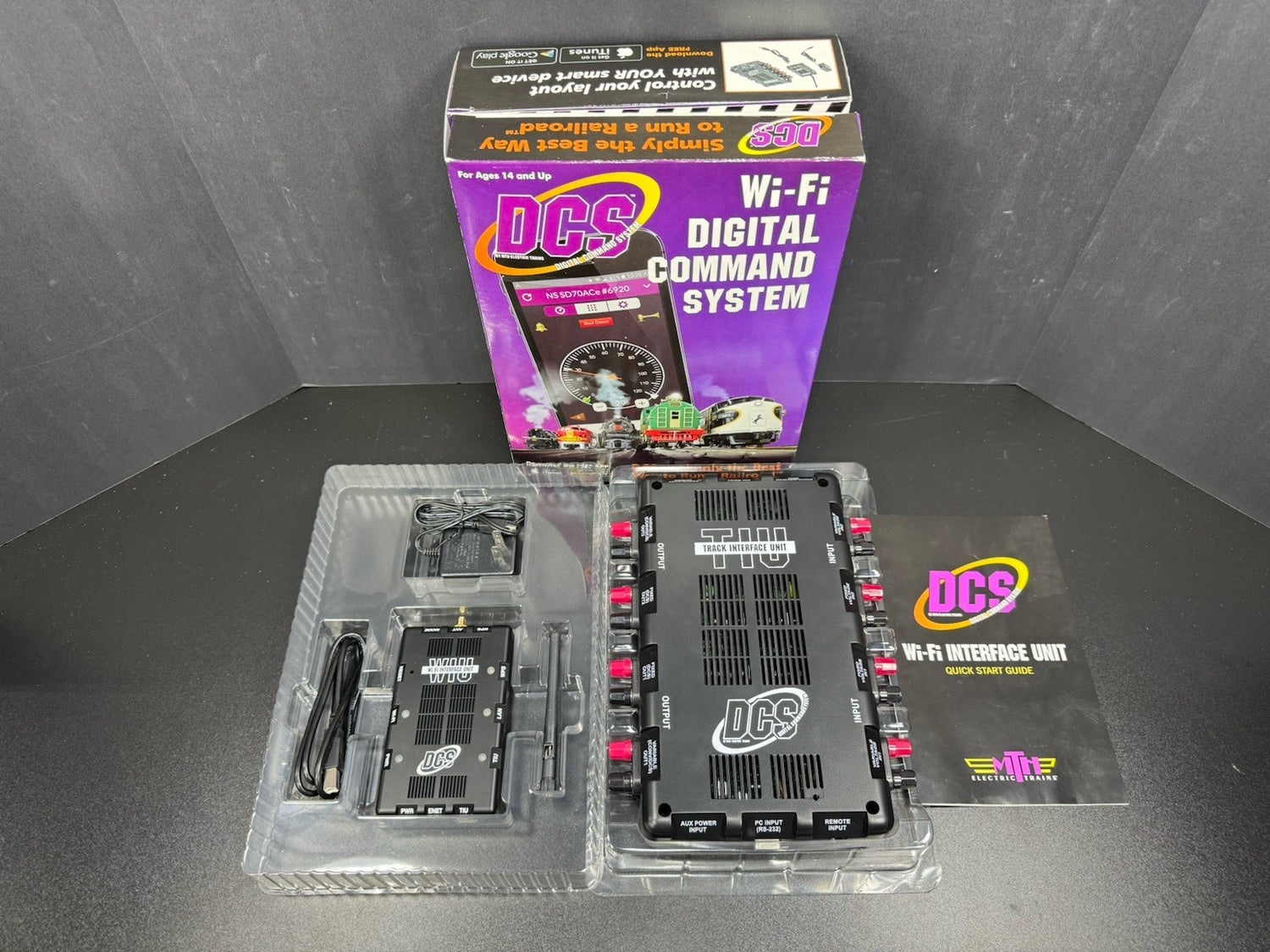 MTH 501036 WiFi DCS command system | Rev L TIU w USB port | LNIB0