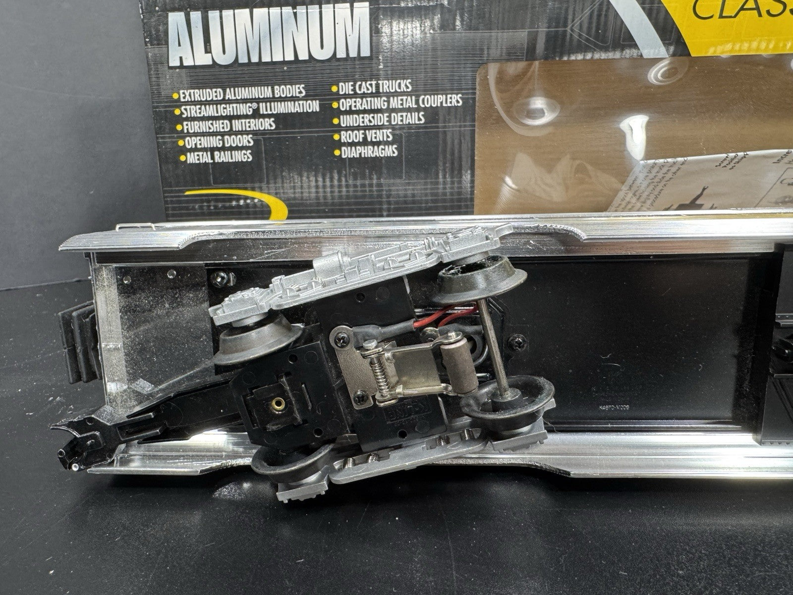 K-Line K-4670M New York Central NYC 21" aluminum passenger 4-car set LNIB12