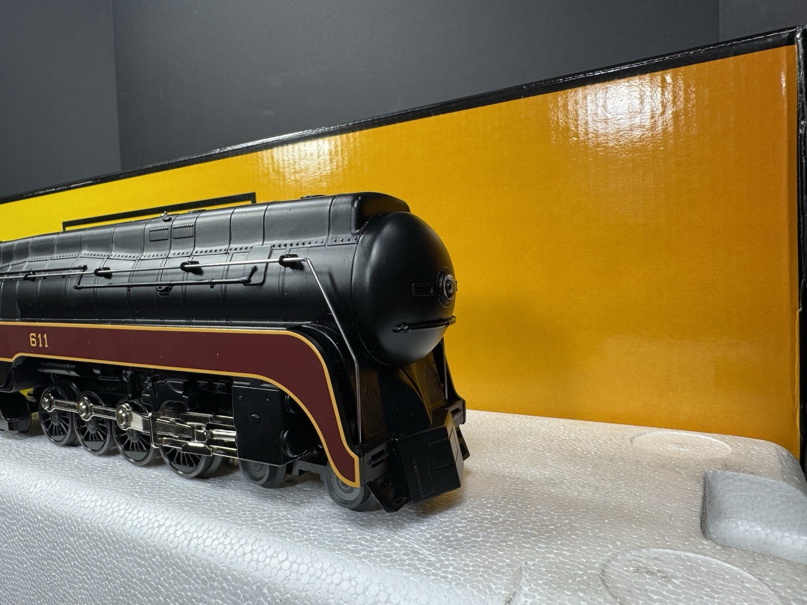 MTH RailKing 30-4183-1E Norfolk 7 Western J-class steam engine #611 PS2 BCR LNIB9