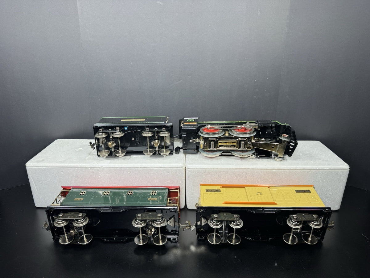 MTH Tinplate 10-1213-1 Std Gauge No. 384E steam freight set PS2 LNIB12