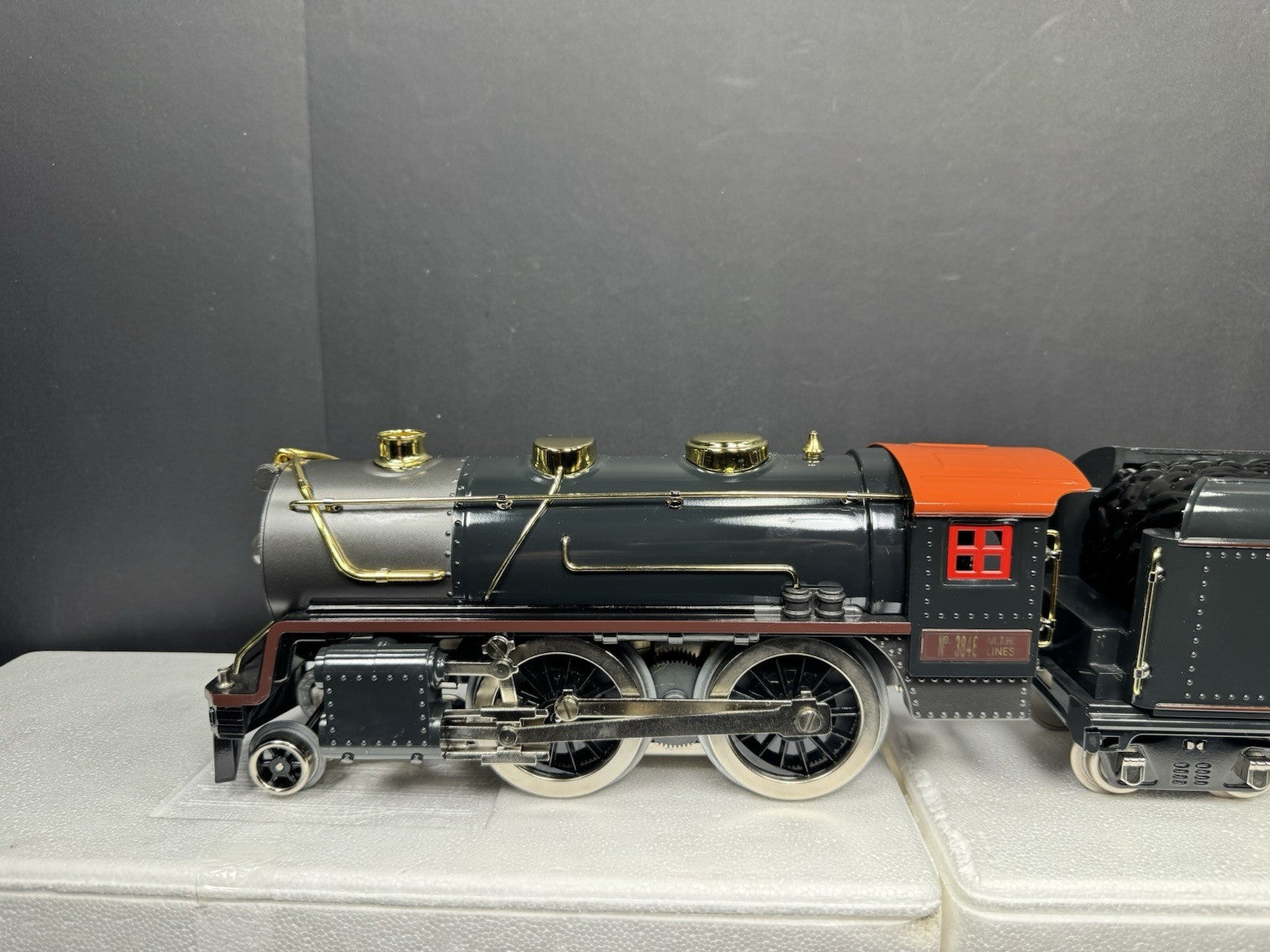 MTH Tinplate 10-1212-1 Std Gauge Pennsylvania 384E steam passenger set PS2 LNIB2