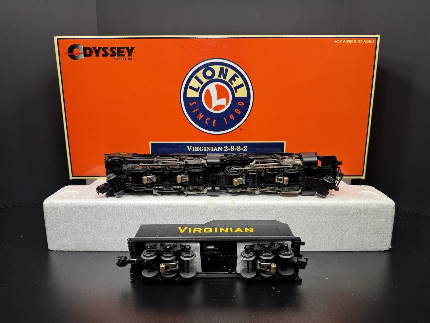 Lionel 6-38032 TMCC Virginian USRA 2-8-8-2 steam engine #741 LNIB12