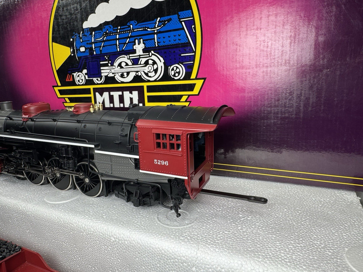 MTH 20-3087-1 GM&O 4-6-2 USRA Heavy Pacific steam engine #5296 PS2 BCR LNIB3