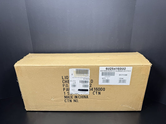 Lionel 6-25416 Southern Pacific Daylight 18" aluminum passenger 2-car set NIB0