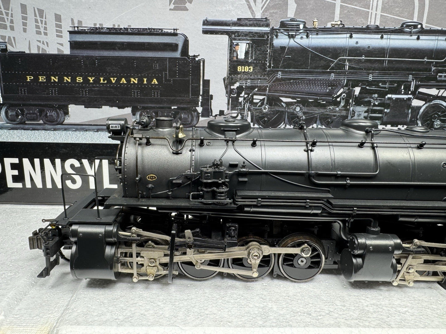Lionel VISIONLINE 6-11154 Pennsylvania PRR 0-8-8-0 CC2 steam engine #8183 EX8