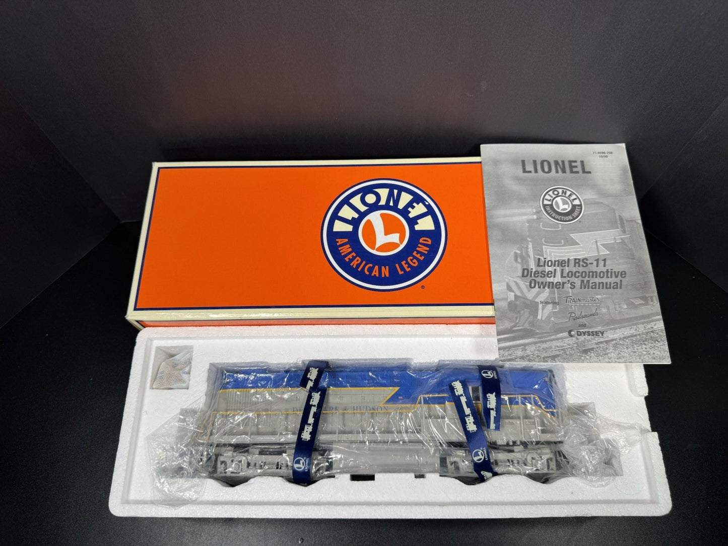 Lionel 6-18596 TMCC Delaware & Hudson D&H RS-11 diesel engine #501 EX14