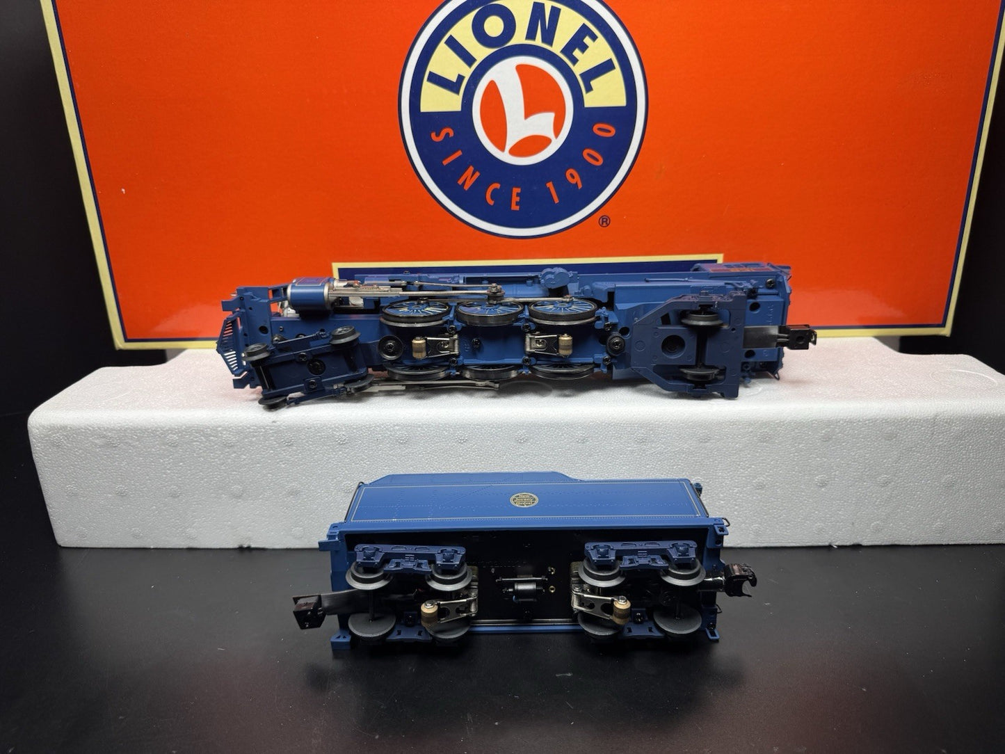 Lionel 6-21787 TMCC Jersey Central CNJ Blue Comet steam passenger set EX11