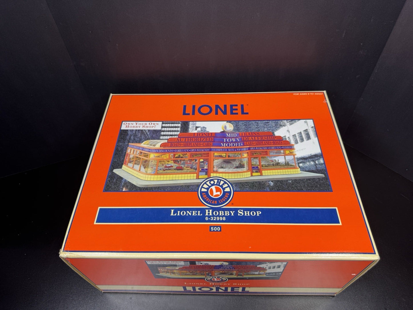 Lionel 6-32998 Mid-Town Models operating hobby shop accessory LNIB6