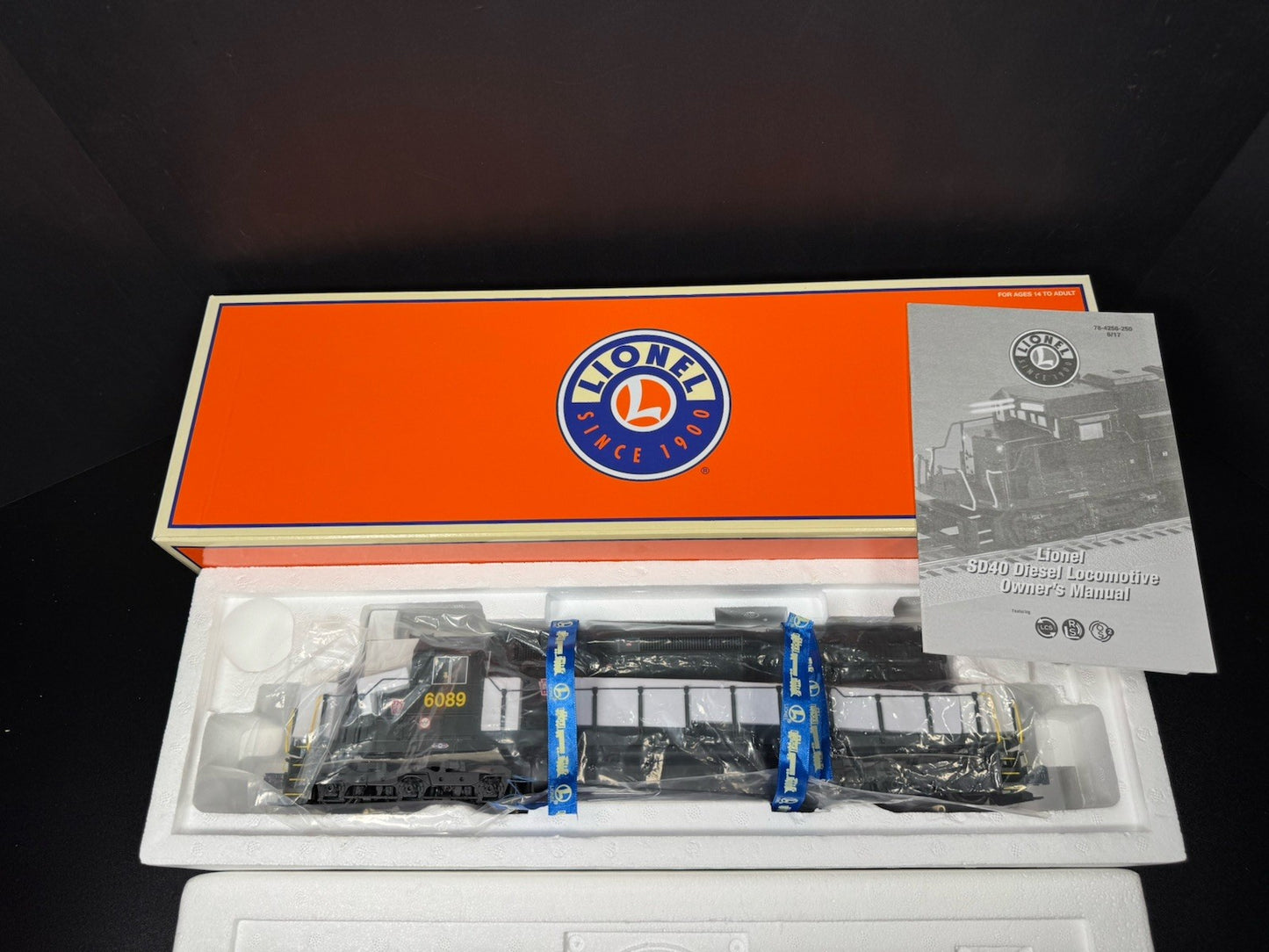 Lionel LEGACY 6-84263 Pennsylvania PRR SD40 diesel engine #6089 LNIB13
