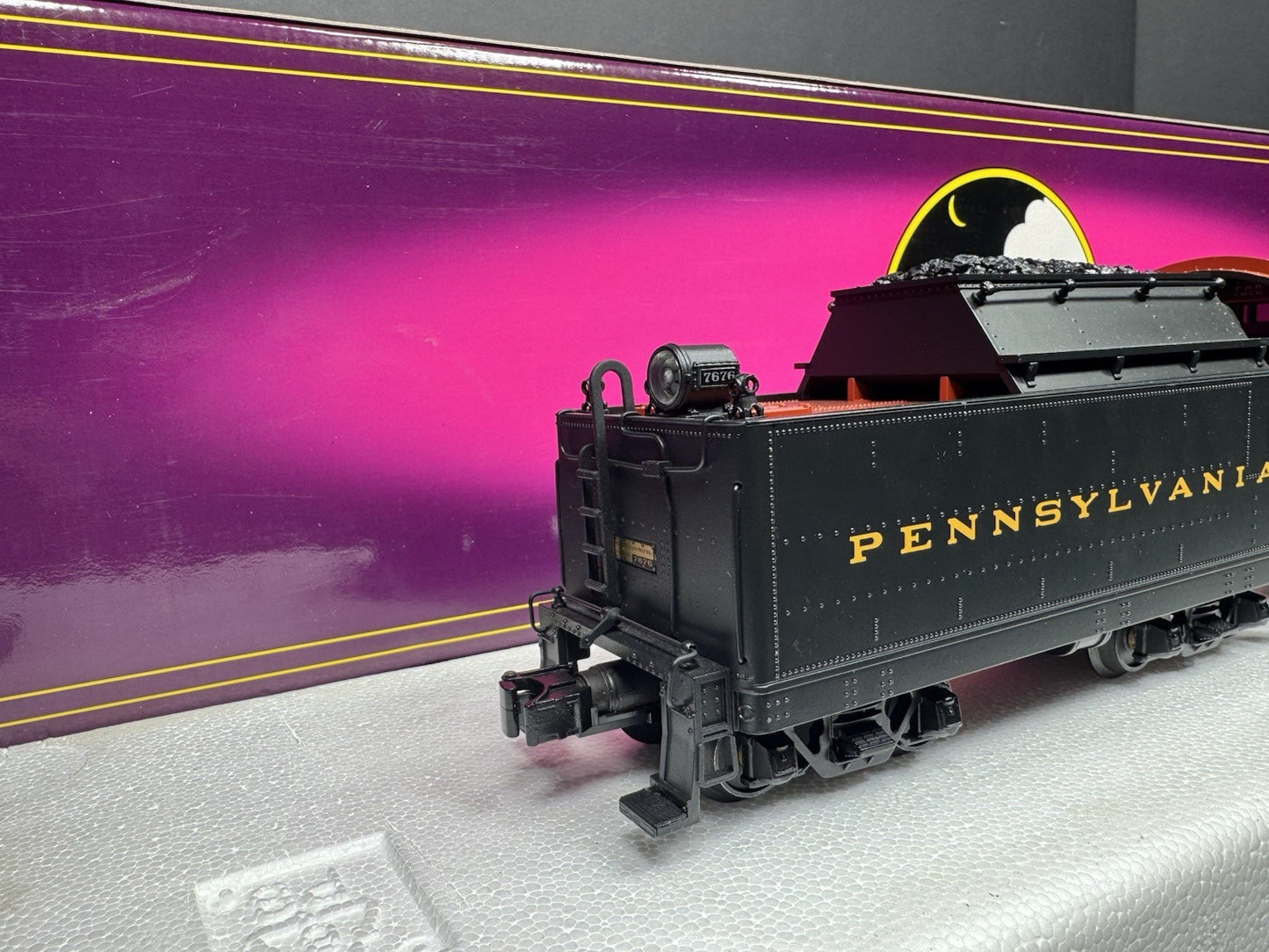MTH 20-3055-1 Pennsylvania PRR H10s Consolidation steam engine #7676 PS2 LNIB6