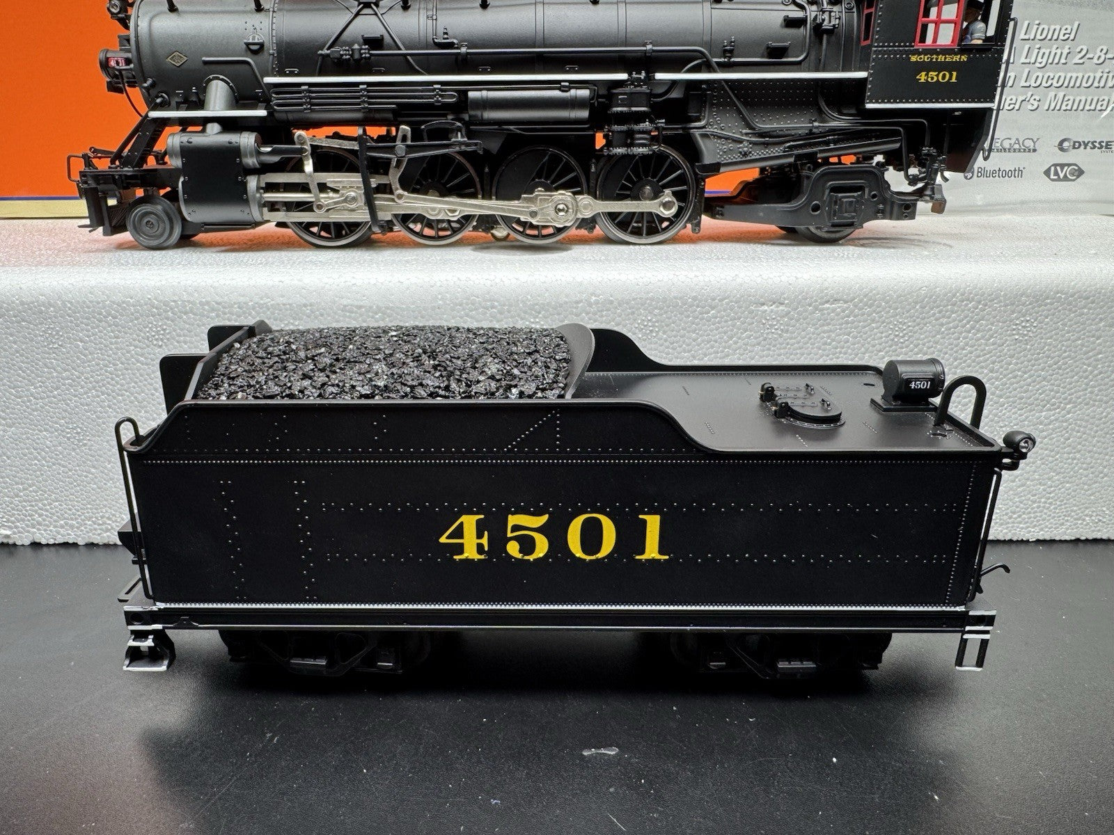 Lionel LEGACY 2131370 Southern USRA Light Mikado 2-8-2 steam engine #4501 LNIB4