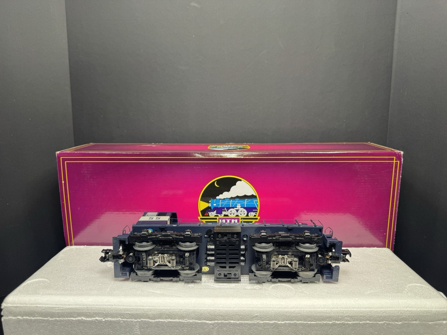 MTH 20-21181-1 Richmond RF&P Alco S-2 diesel switcher engine #55 PS3 LNIB8