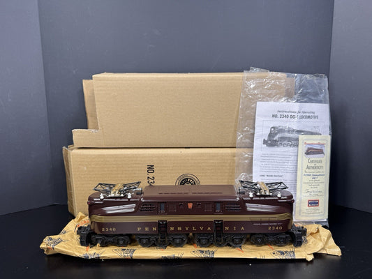 Lionel 6-38303 Pennsylvania tuscan 5-stripe GG-1 electric engine #2340 LNIB0