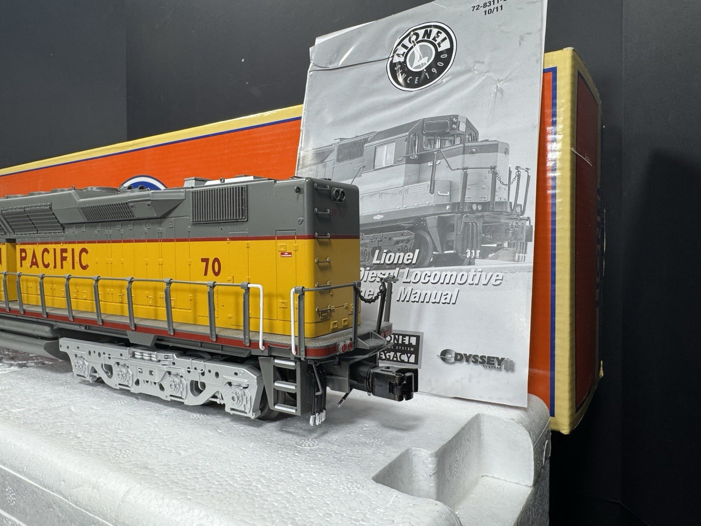 Lionel LEGACY 6-28311 Union Pacific UP DD35A diesel engine #70 LNIB4