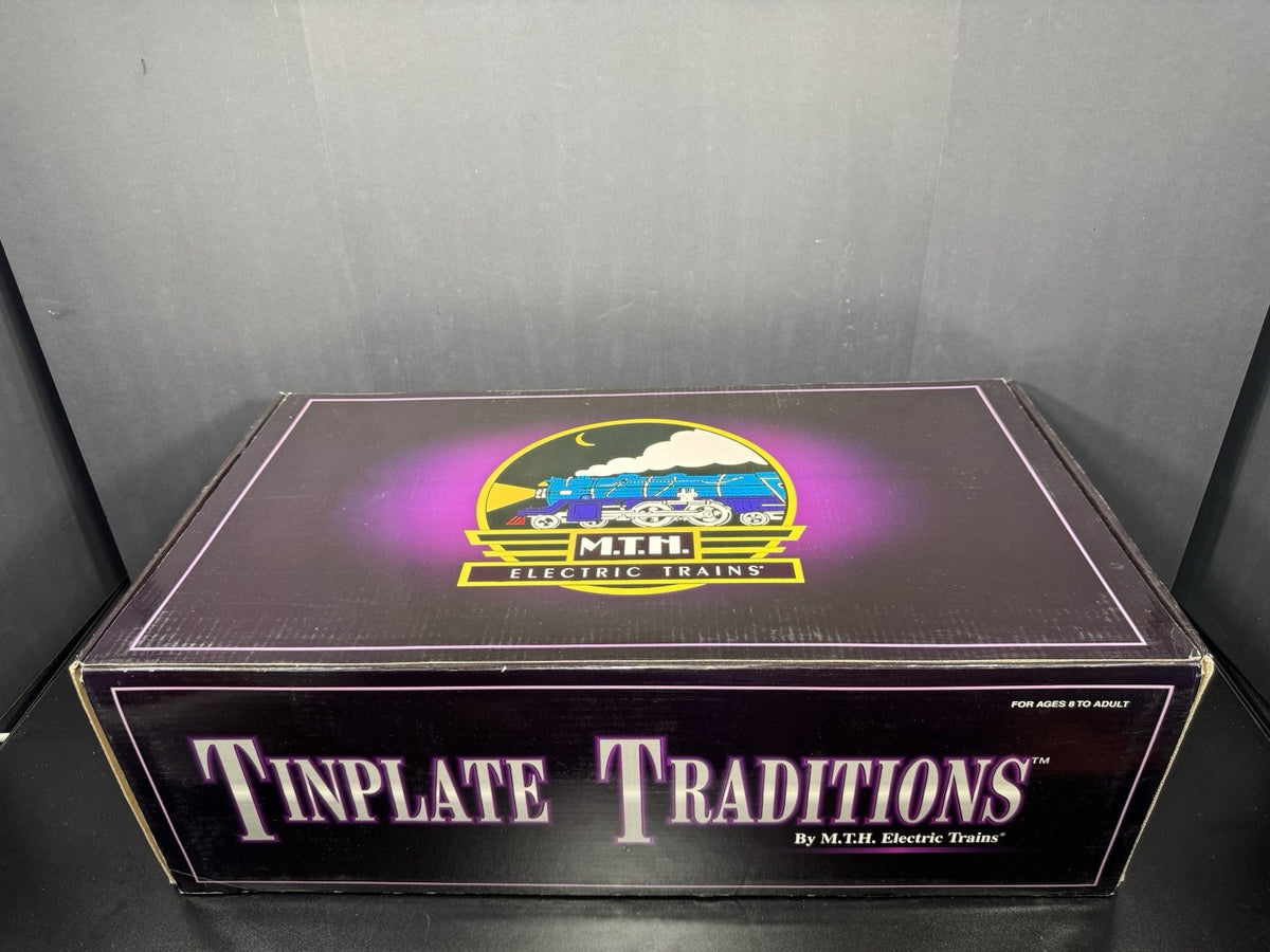 MTH Tinplate 10-1213-1 Std Gauge No. 384E steam freight set PS2 LNIB17