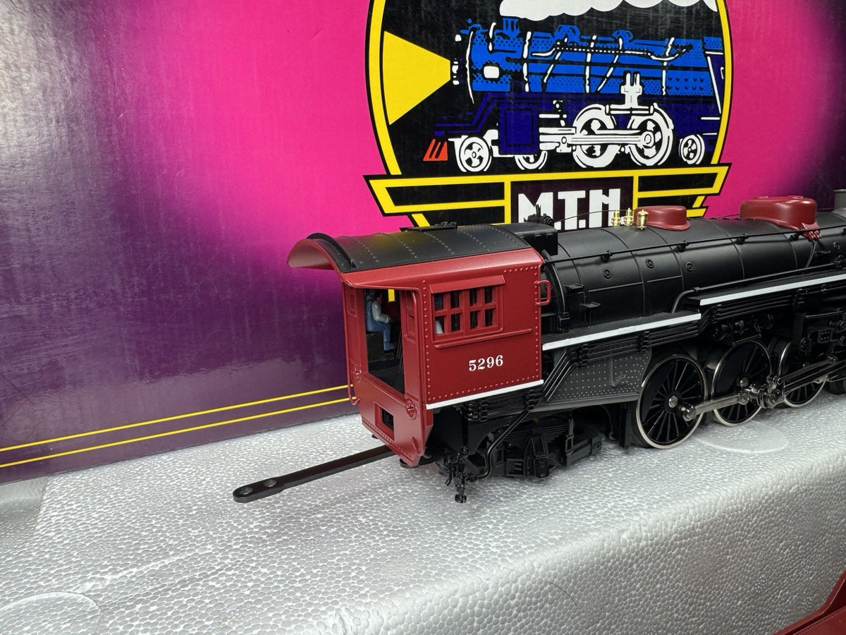 MTH 20-3087-1 GM&O 4-6-2 USRA Heavy Pacific steam engine #5296 PS2 BCR LNIB6