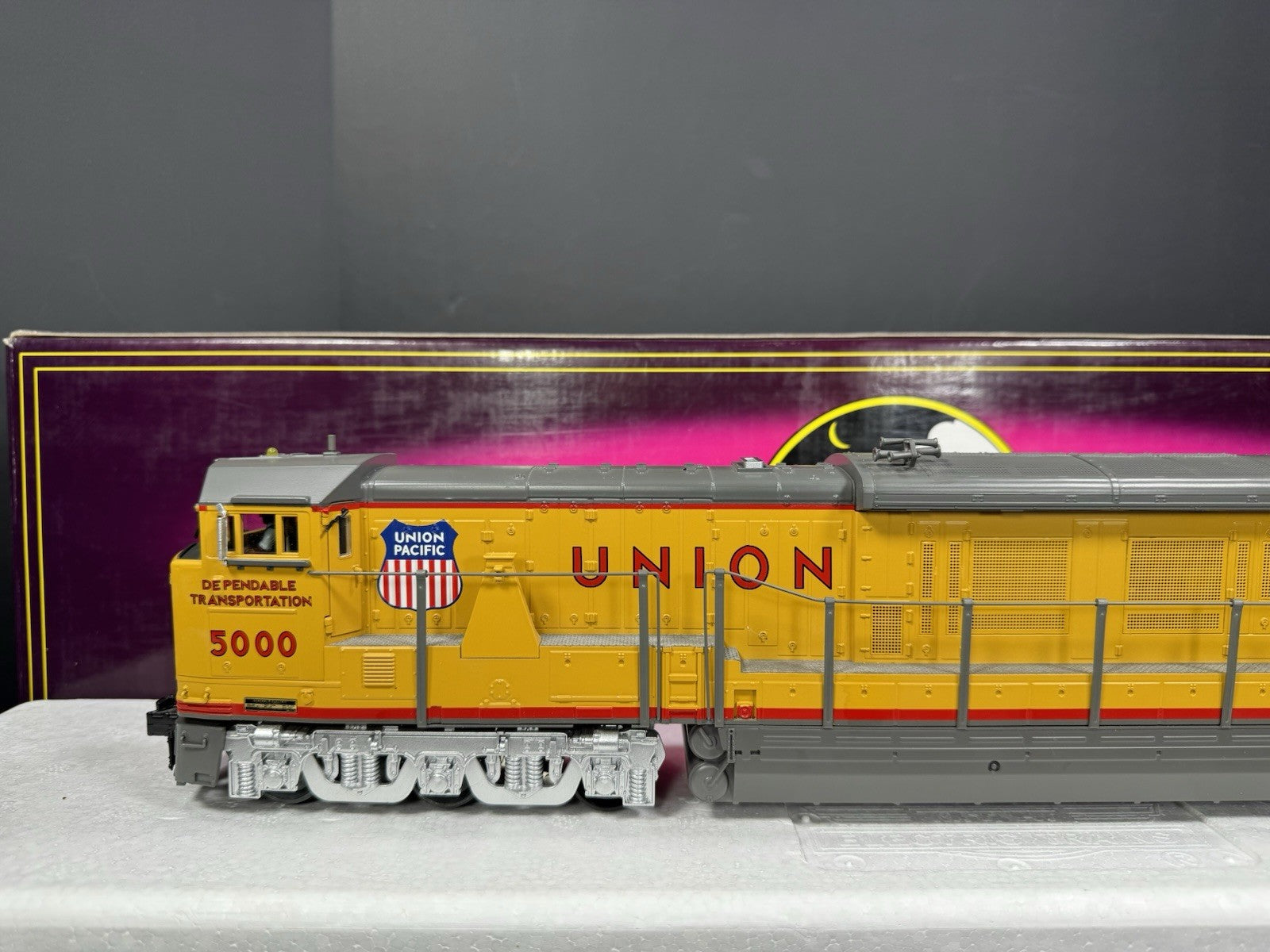 MTH 20-2252-1 Union Pacific UP U50C diesel engine #5000 PS2 BCR LNIB2
