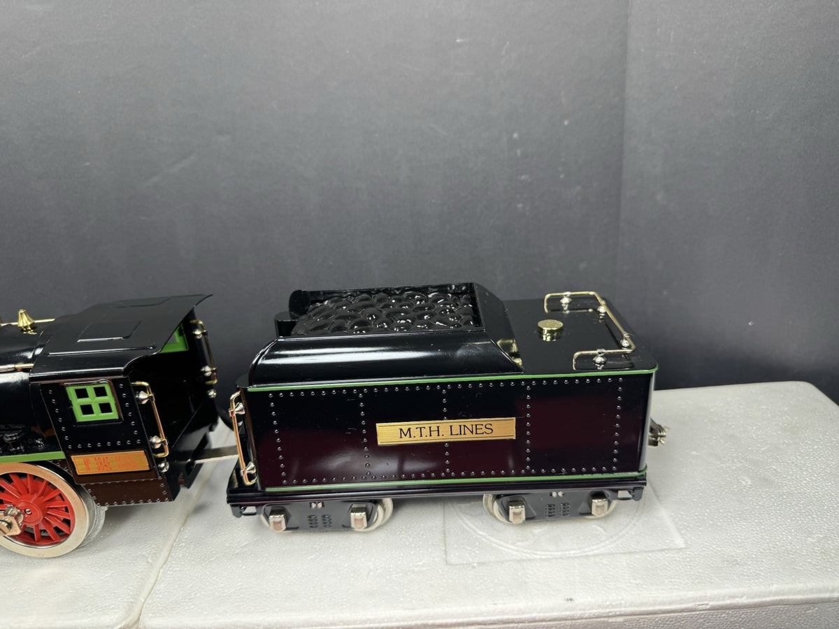 MTH Tinplate 10-1213-1 Std Gauge No. 384E steam freight set PS2 LNIB3