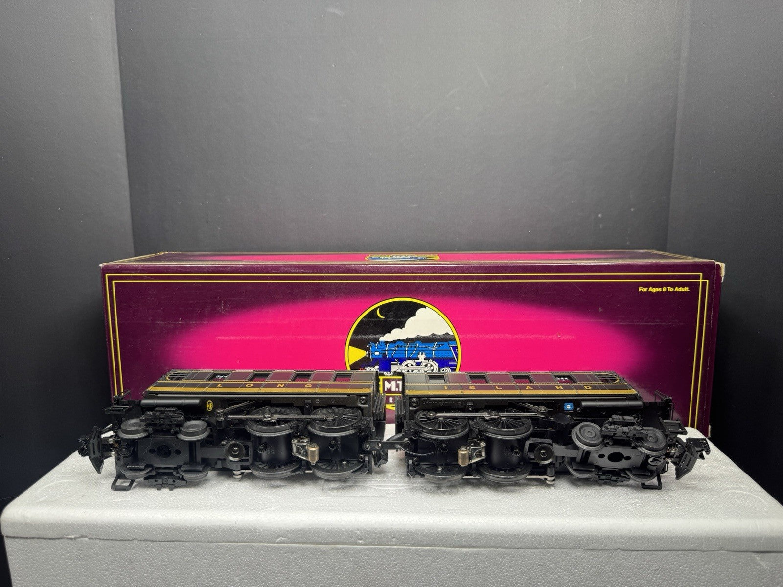 MTH 20-5534-1E Long Island DD-1 electric engine #344A #344B PS2 BCR EX10