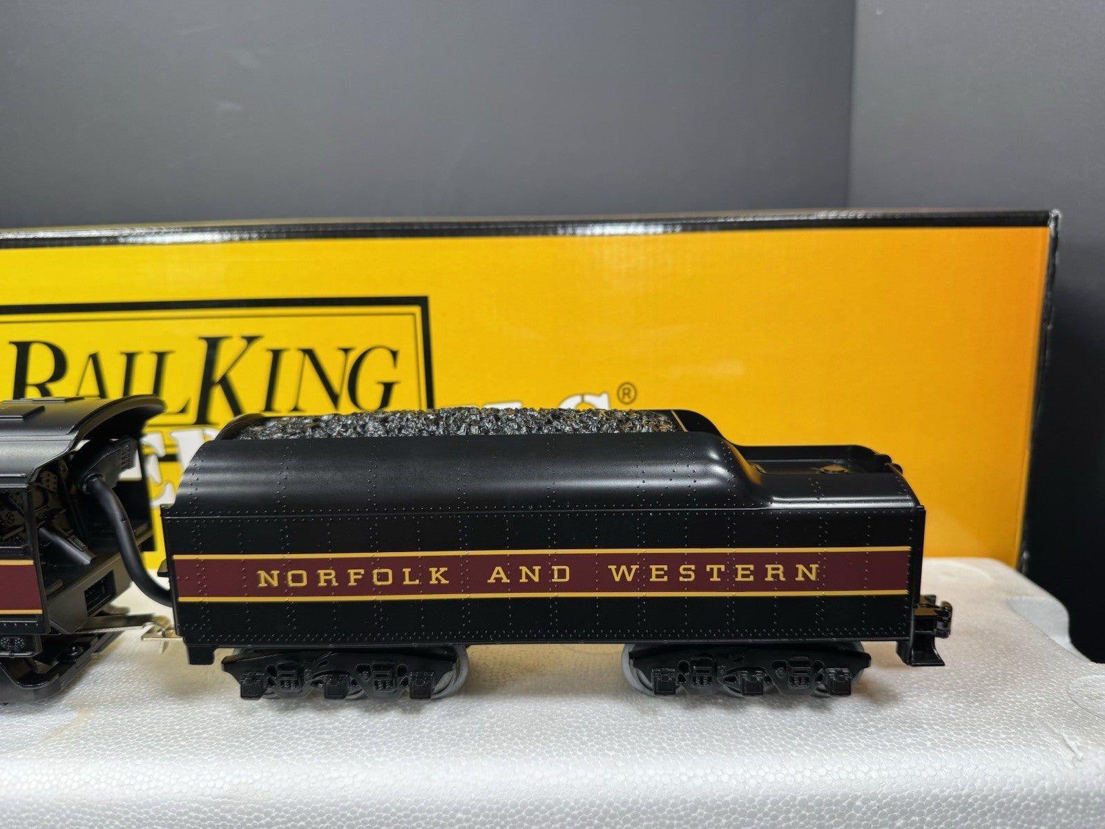 MTH RailKing 30-4183-1E Norfolk 7 Western J-class steam engine #611 PS2 BCR LNIB3