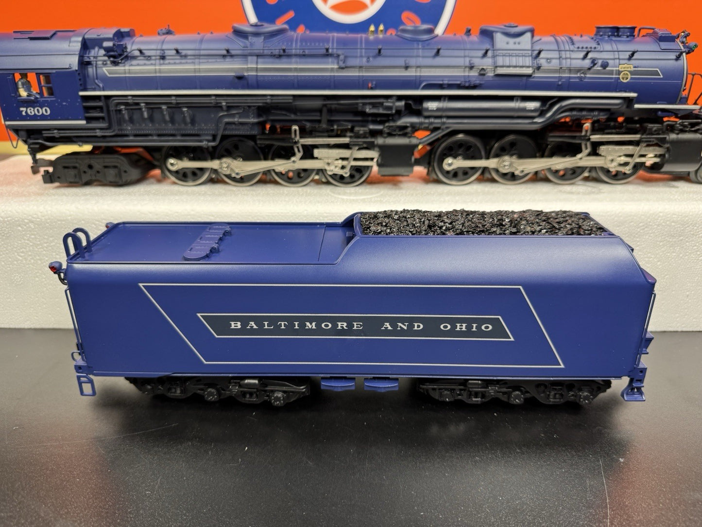 Lionel LEGACY 2031100 Baltimore & Ohio B&O EM1 blue steam engine #7600 LNIB11