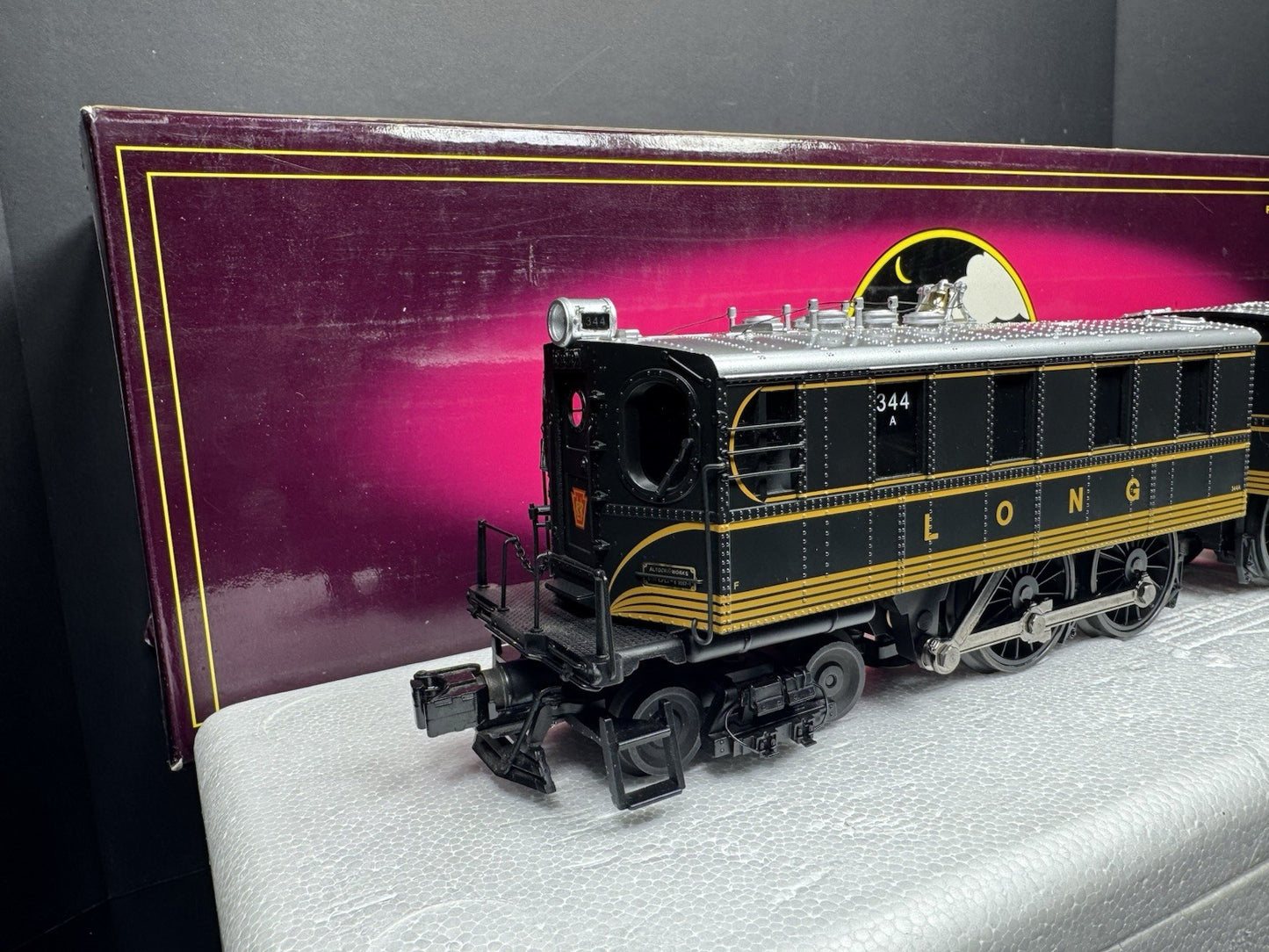 MTH 20-5534-1E Long Island DD-1 electric engine #344A #344B PS2 BCR EX1