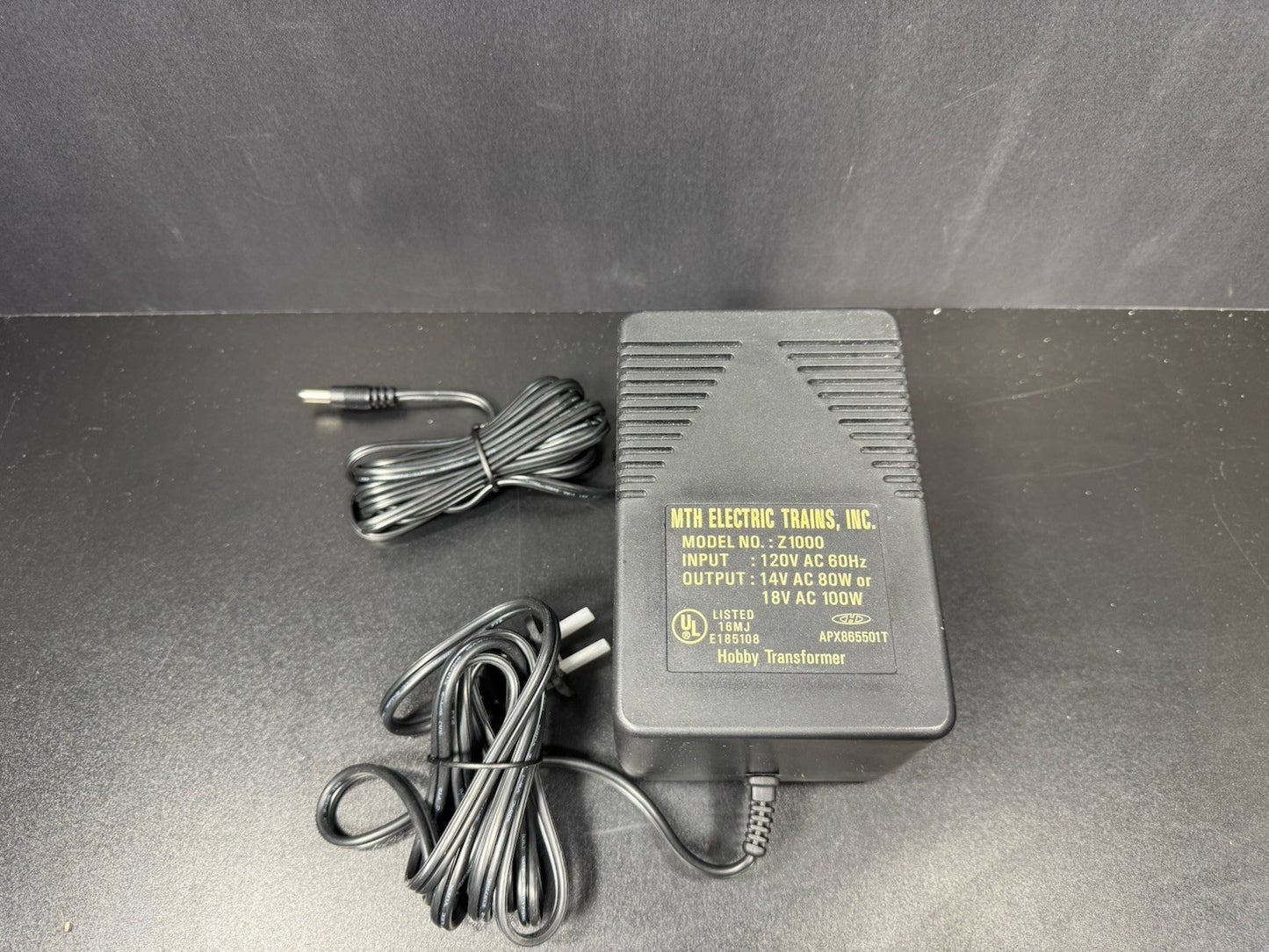 MTH RailKing 40-1000 Z-1000 100-watt power supply transformer & controller3