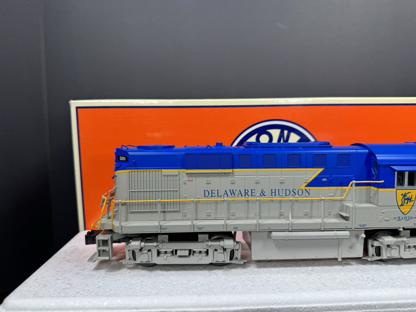 Lionel 6-18596 TMCC Delaware & Hudson D&H RS-11 diesel engine #501 EX3