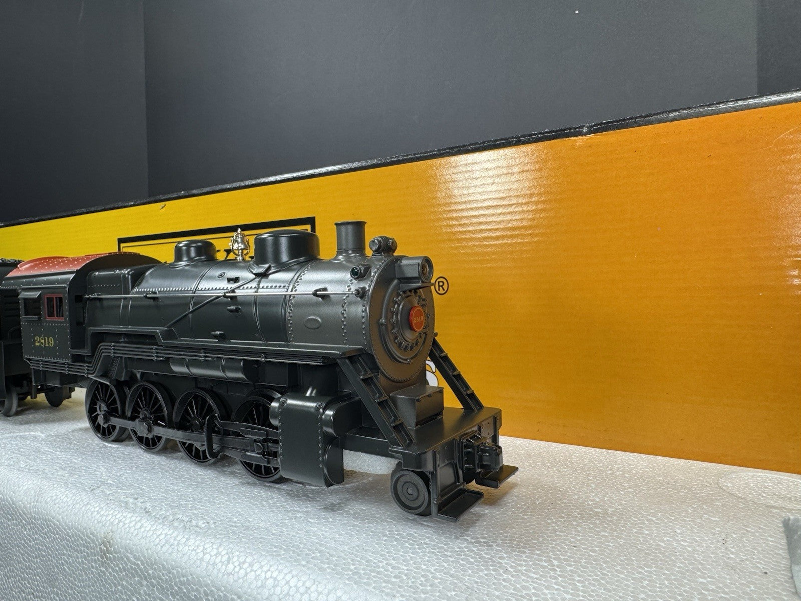 MTH RailKing 30-4136-1E Pennsylvania PRR 2-8-0 steam engine #2819 PS2 BCR LNIB9