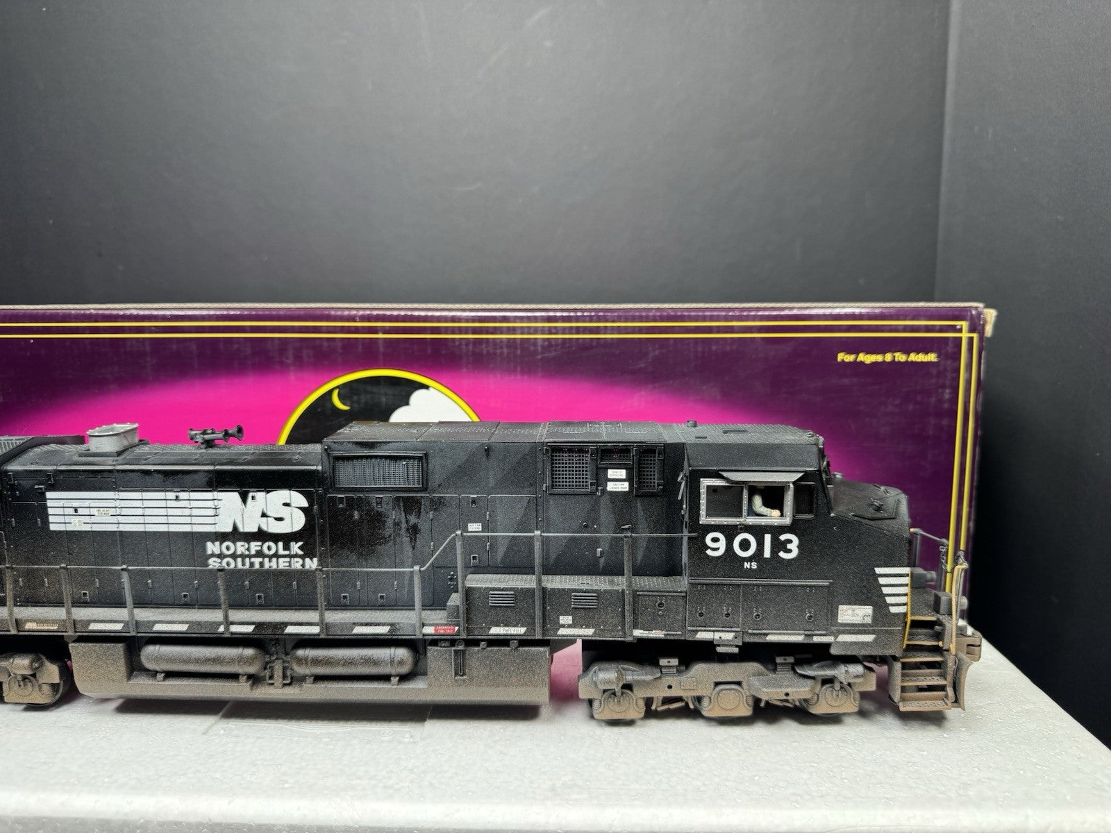 MTH 20-2267-1 Norfolk Southern NS Dash-9 diesel engine #9013 PS2 BCR EX2