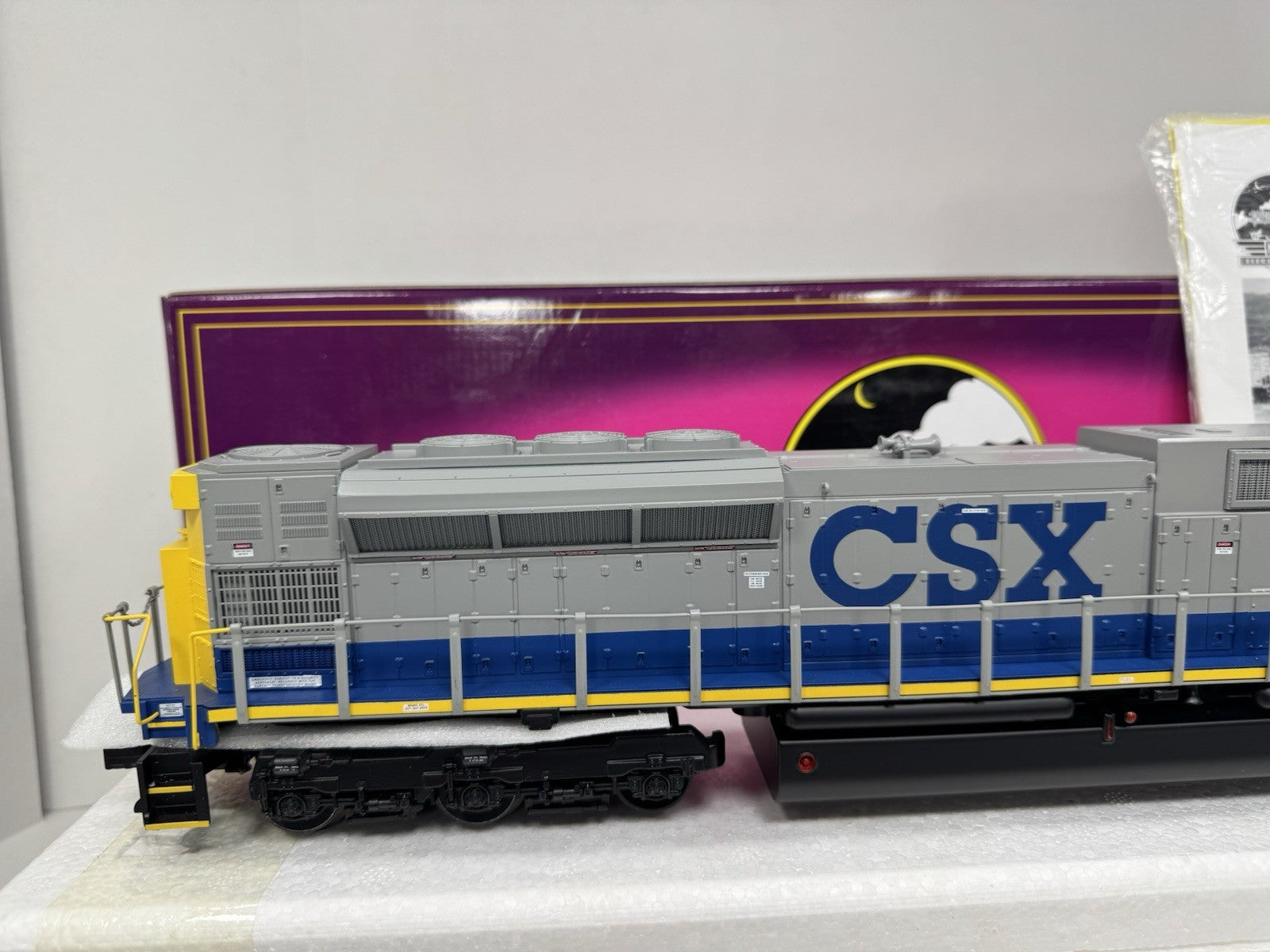 MTH 20-2301-1 CSX SD-80MAC diesel engine #805 PS 2.0 BCR LNIB3